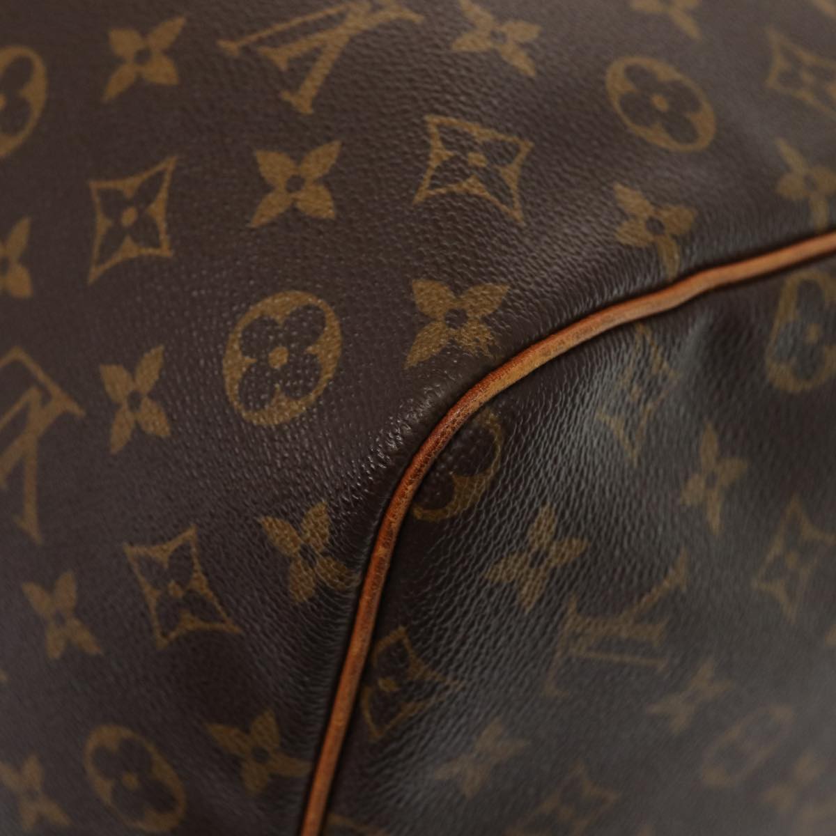 LOUIS VUITTON Monogram Keepall 60 Boston Bag M41422 LV Auth 84255