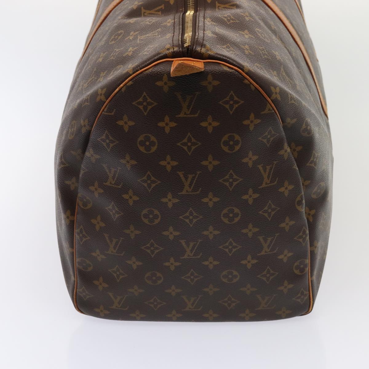 LOUIS VUITTON Monogram Keepall 60 Boston Bag M41422 LV Auth 84255