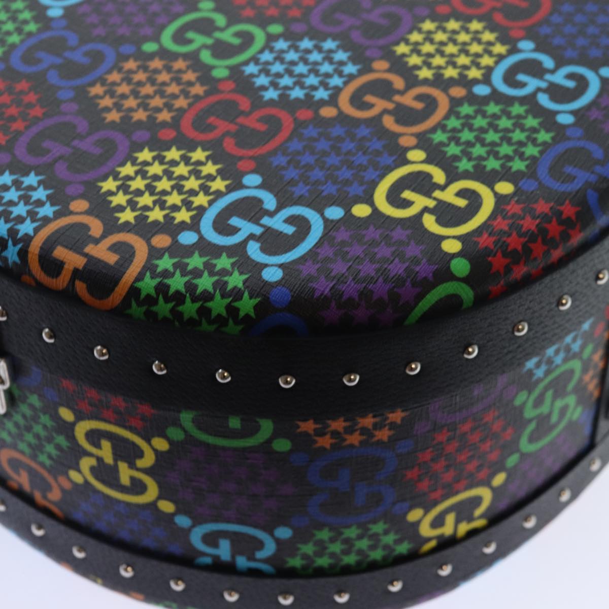 GUCCI Guitar Cases GG Psychedelic Multicolor 605315 Auth 84342SM