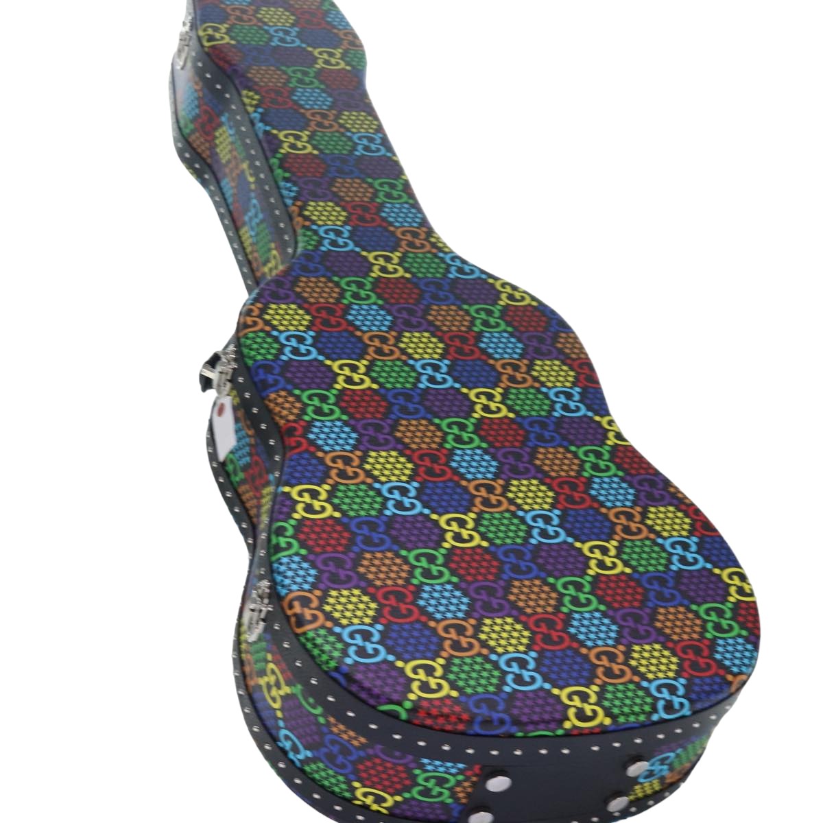 GUCCI Guitar Cases GG Psychedelic Multicolor 605315 Auth 84342SM