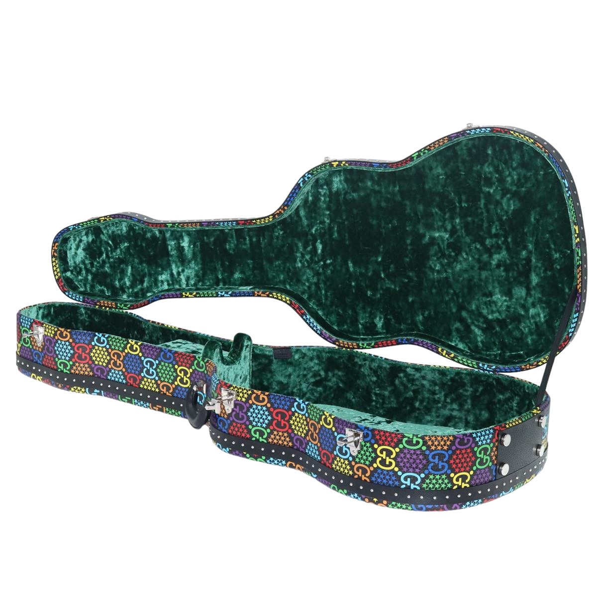 GUCCI Guitar Cases GG Psychedelic Multicolor 605315 Auth 84342SM