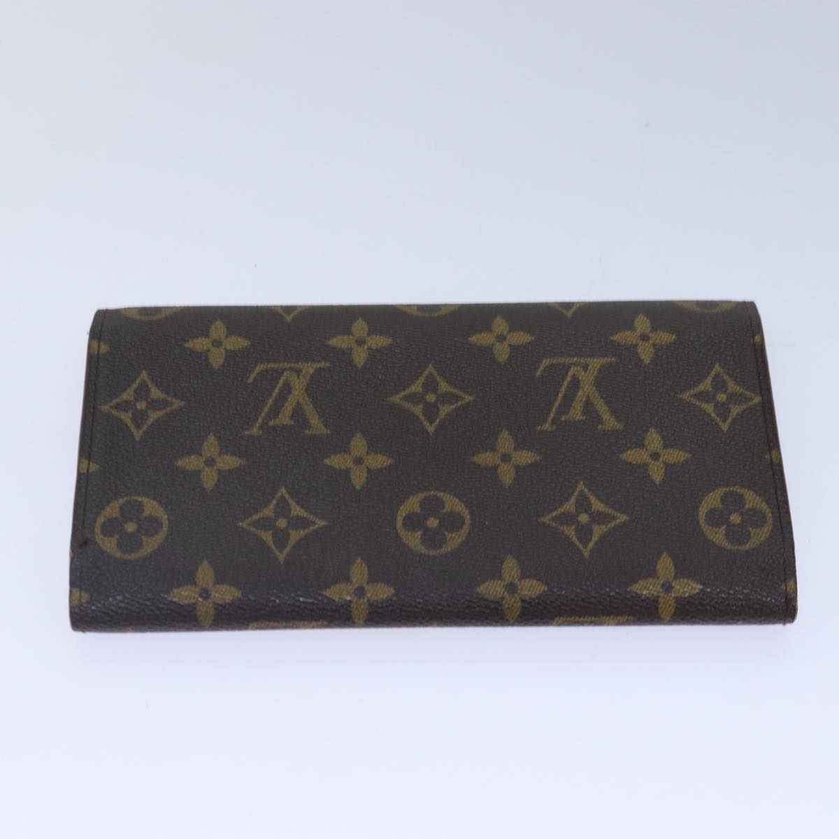 LOUIS VUITTON Monogram Portefeuille International Wallet 2Set LV Auth 84348