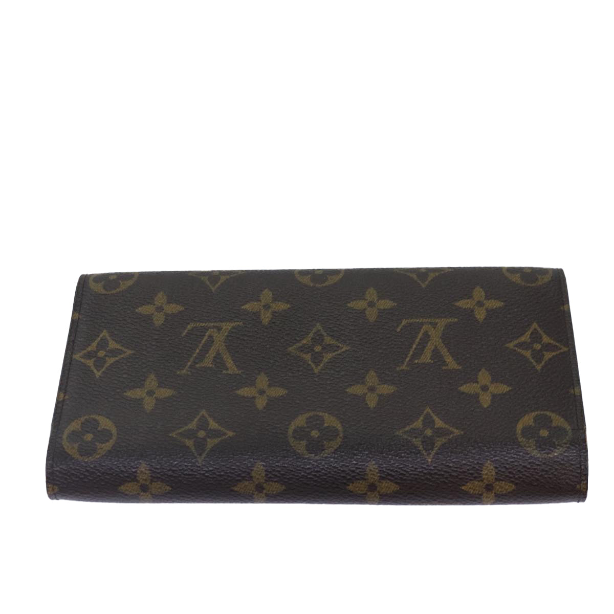 LOUIS VUITTON Monogram Portefeuille International Wallet 2Set LV Auth 84348