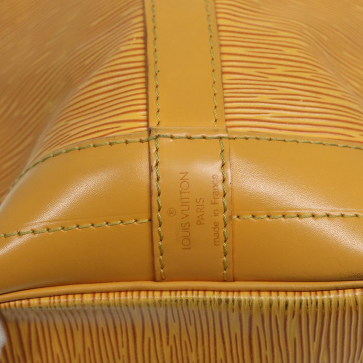 LOUIS VUITTON Epi Noe Shoulder Bag Tassili Yellow M44009 LV Auth 84400