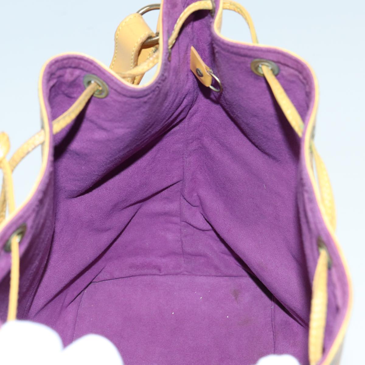 LOUIS VUITTON Epi Noe Shoulder Bag Tassili Yellow M44009 LV Auth 84400