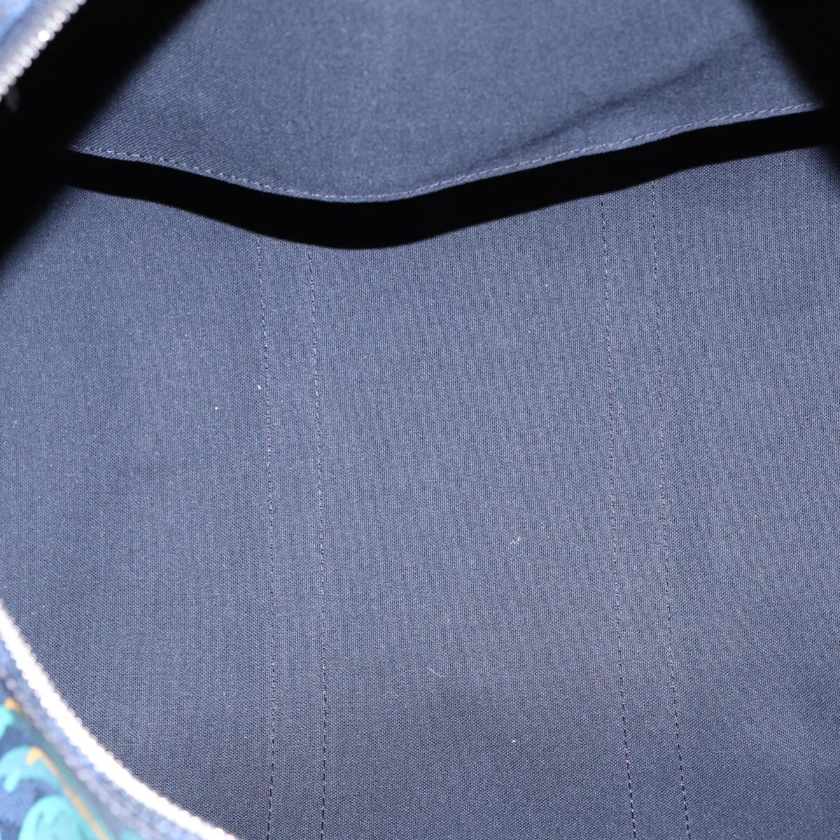 LOUIS VUITTON Damier Cobalt Keepall Bandouliere 45 Boston Bag N50002 Auth 84480S