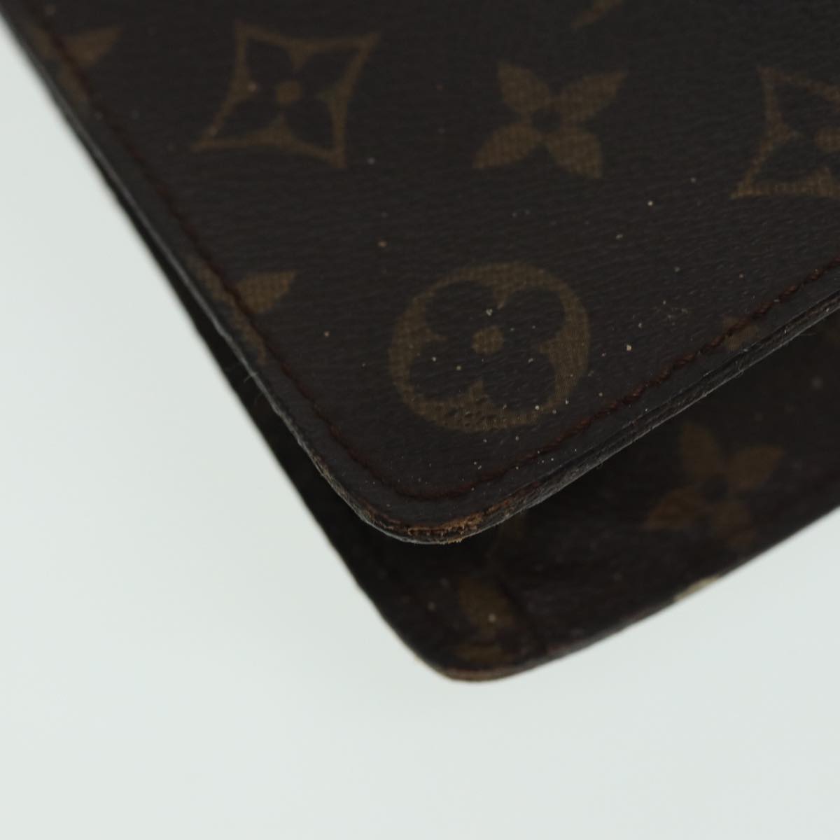 LOUIS VUITTON Monogram Porte Documents Senatur Briefcase M53335 LV Auth 84521