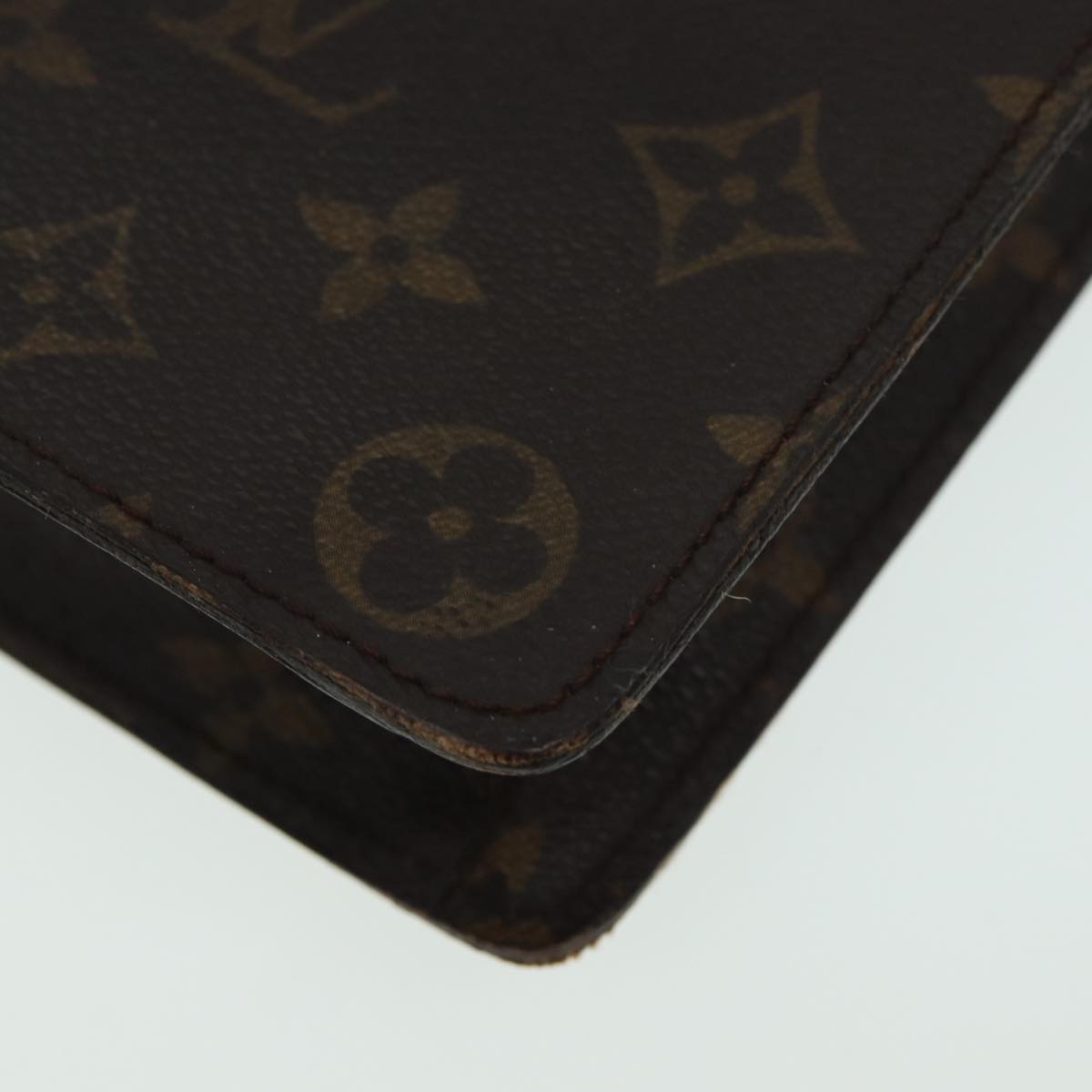 LOUIS VUITTON Monogram Porte Documents Senatur Briefcase M53335 LV Auth 84521