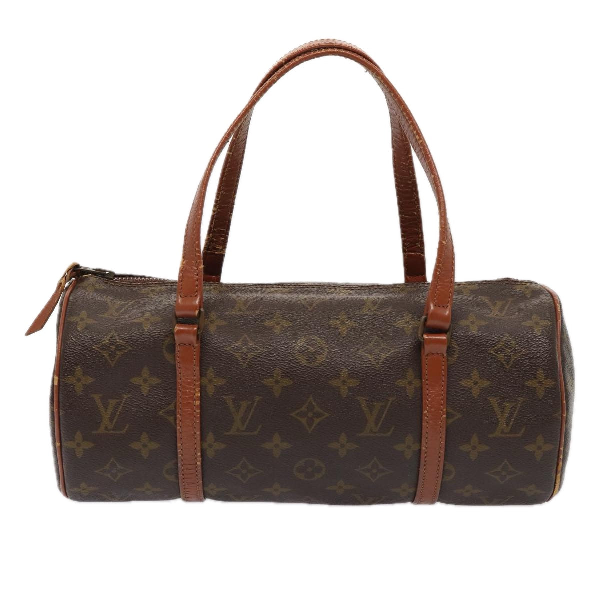 LOUIS VUITTON Monogram Papillon 30 Hand Bag M51385 LV Auth 84585