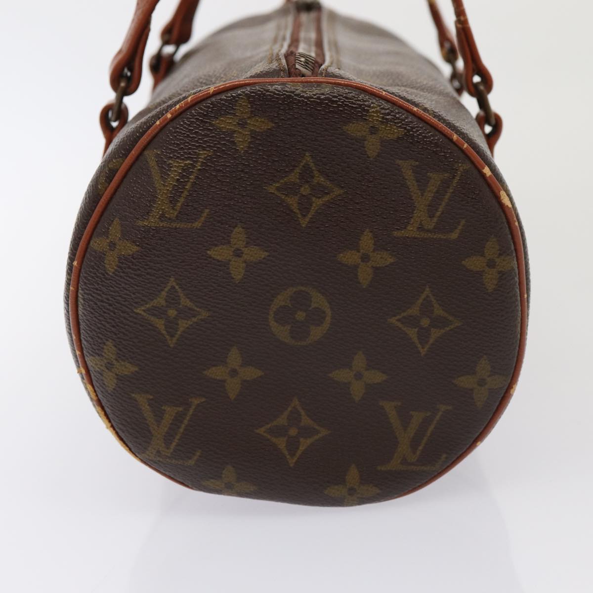 LOUIS VUITTON Monogram Papillon 30 Hand Bag M51385 LV Auth 84585