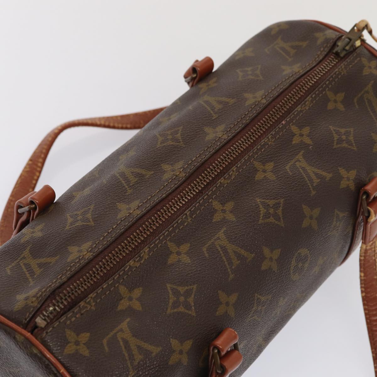 LOUIS VUITTON Monogram Papillon 30 Hand Bag M51385 LV Auth 84585