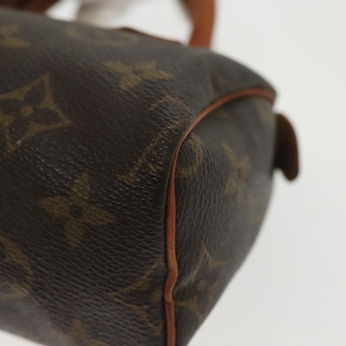 LOUIS VUITTON Monogram Mini Speedy Hand Bag M41534 LV Auth 84629
