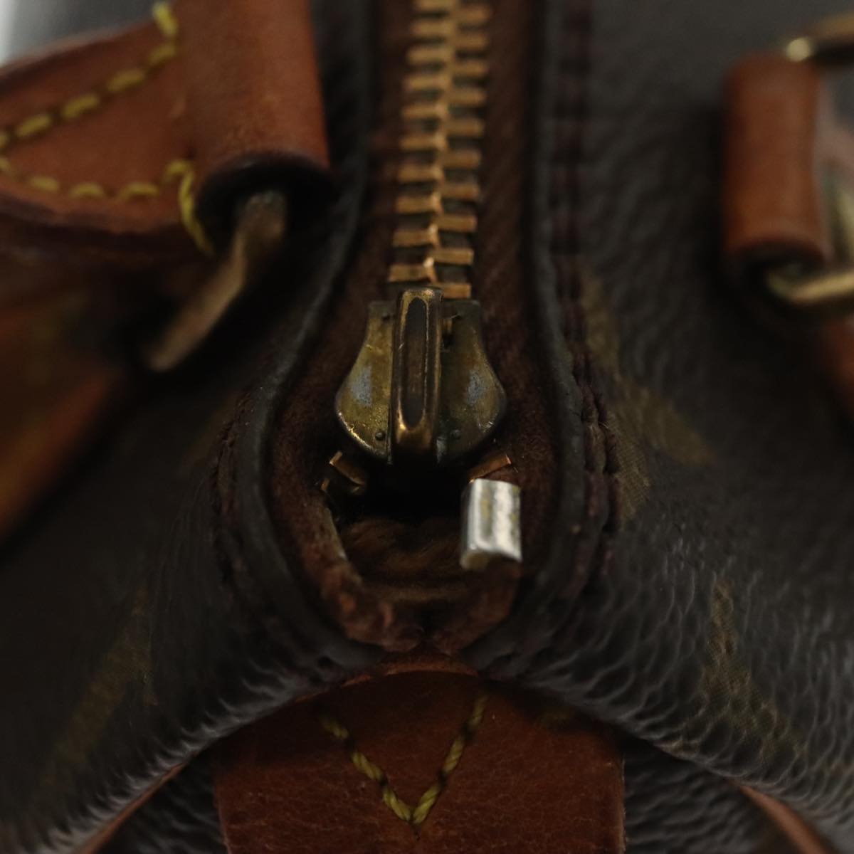 LOUIS VUITTON Monogram Mini Speedy Hand Bag M41534 LV Auth 84629