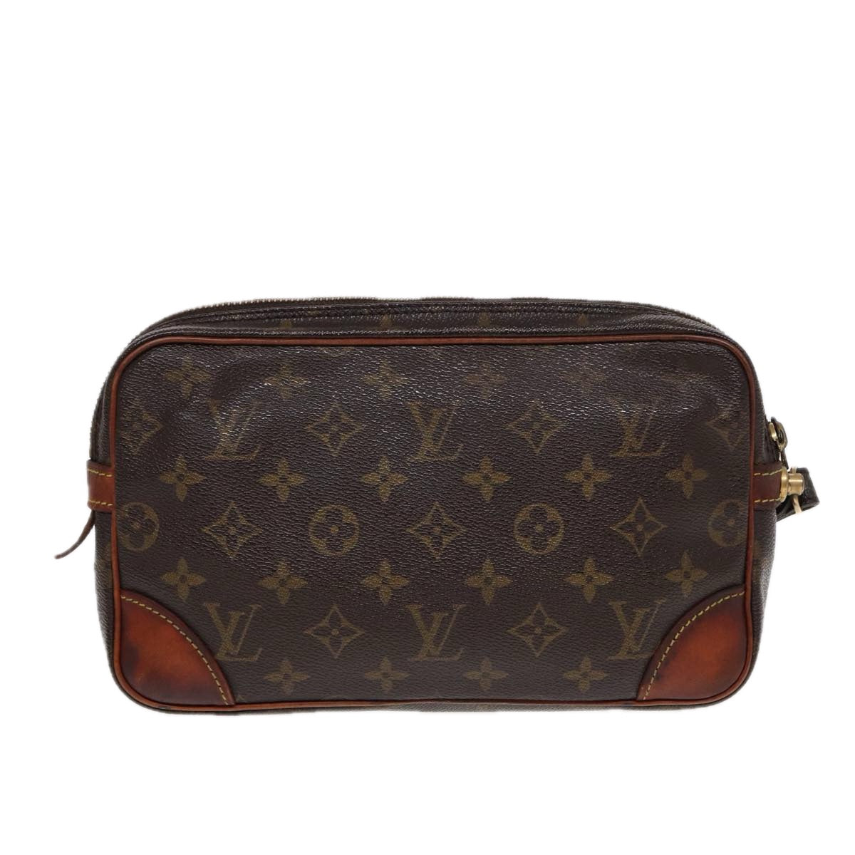 LOUIS VUITTON Monogram Marly Dragonne GM Clutch Bag M51825 LV Auth 84686