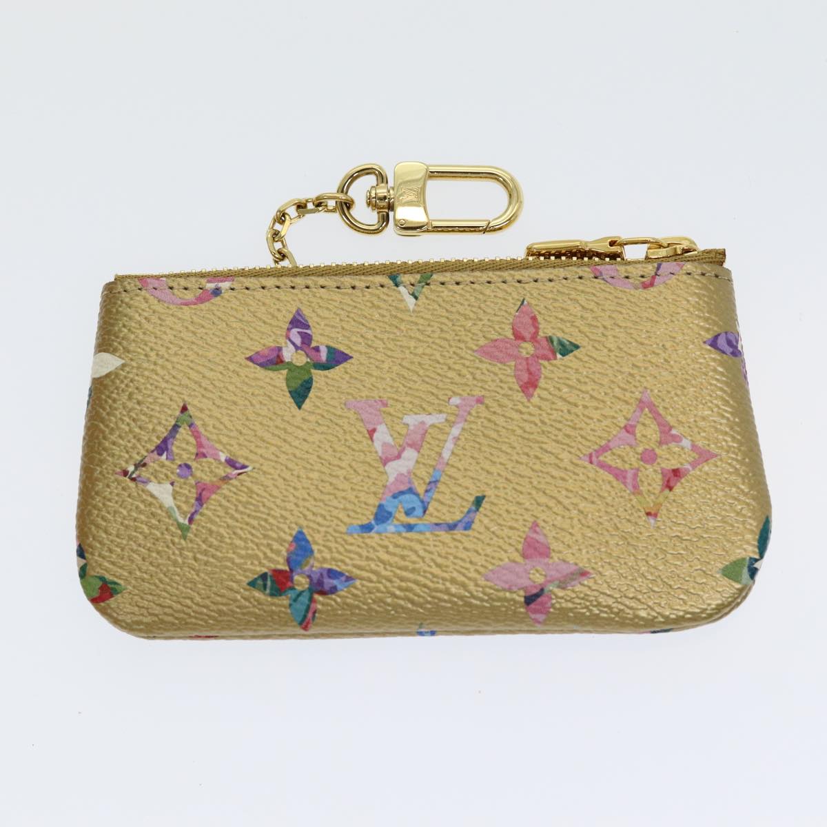 LOUIS VUITTON LV Garden Nano Bucket Shoulder Bag Beige M81724 LV Auth 84696S