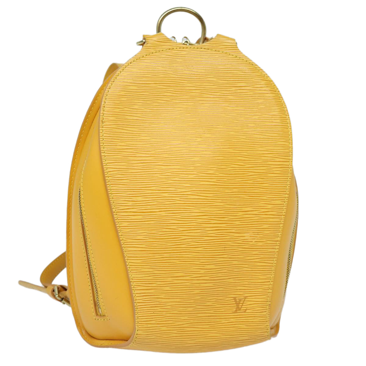 LOUIS VUITTON Epi Mabillon Backpack Yellow M52239 LV Auth 84726