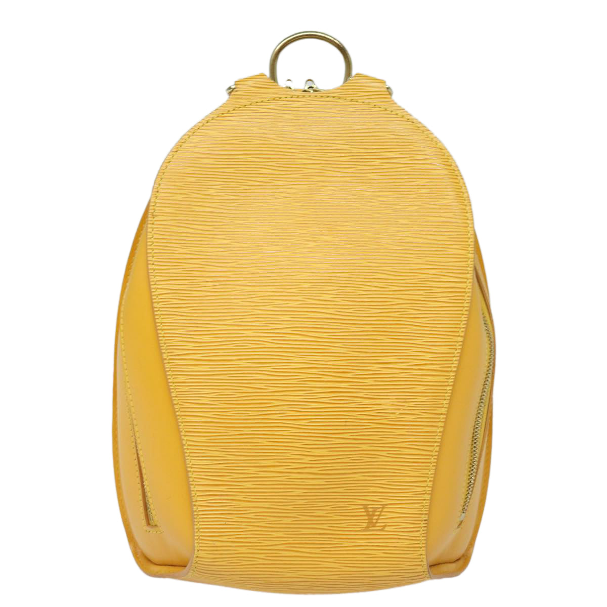 LOUIS VUITTON Epi Mabillon Backpack Yellow M52239 LV Auth 84726