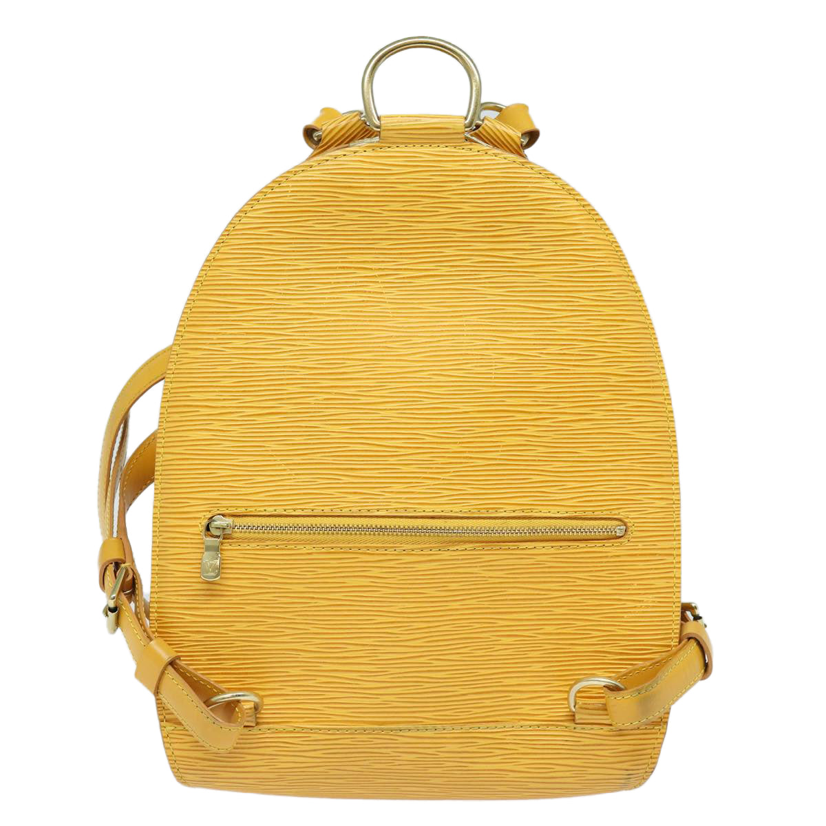 LOUIS VUITTON Epi Mabillon Backpack Yellow M52239 LV Auth 84726