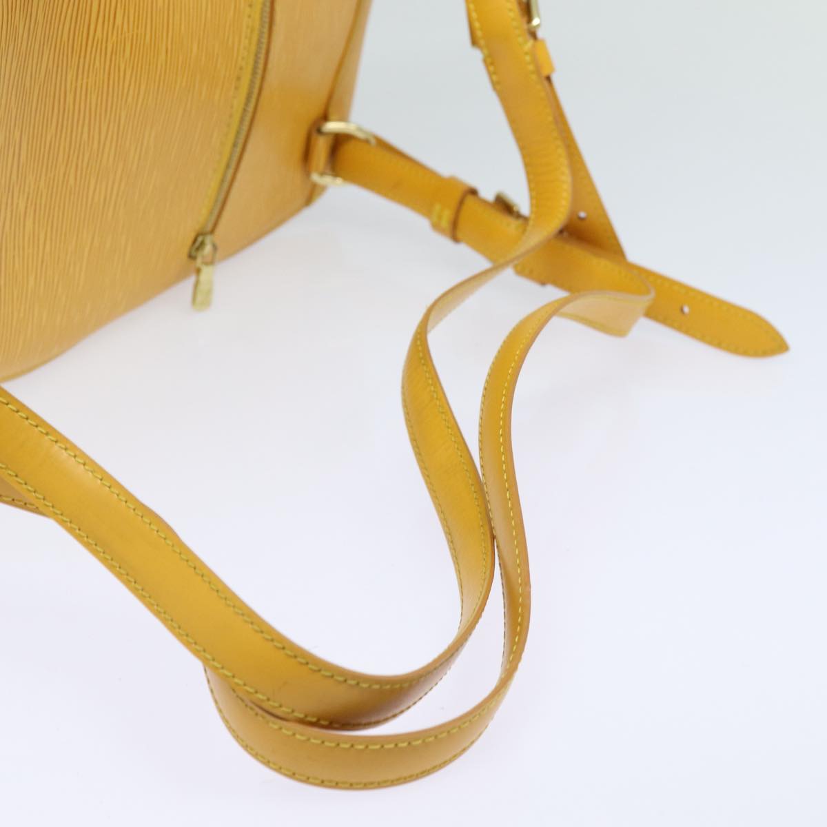 LOUIS VUITTON Epi Mabillon Backpack Yellow M52239 LV Auth 84726