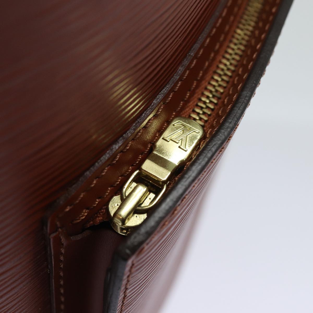 LOUIS VUITTON Epi Gobelins Backpack Kenya Brown M52293 LV Auth 84727