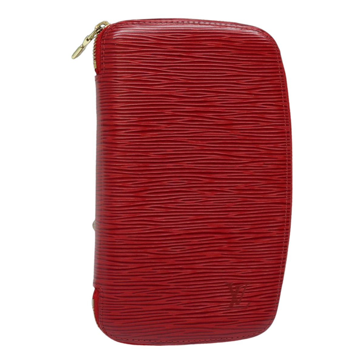 LOUIS VUITTON Epi Agenda Geod Wallet Red M63877 LV Auth 84881