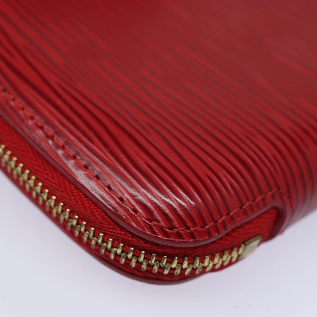 LOUIS VUITTON Epi Agenda Geod Wallet Red M63877 LV Auth 84881