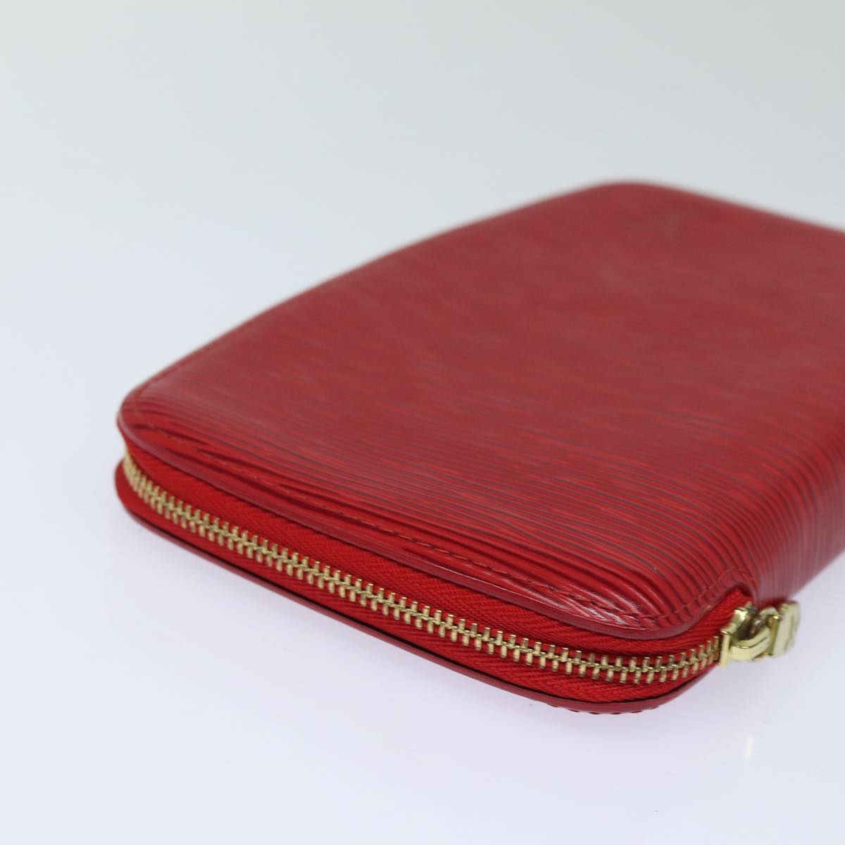 LOUIS VUITTON Epi Agenda Geod Wallet Red M63877 LV Auth 84881