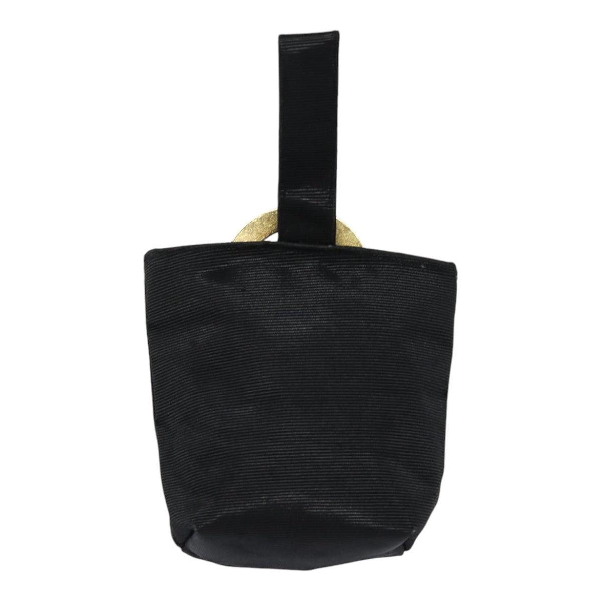 CELINE Pouch Nylon Black Auth 84937