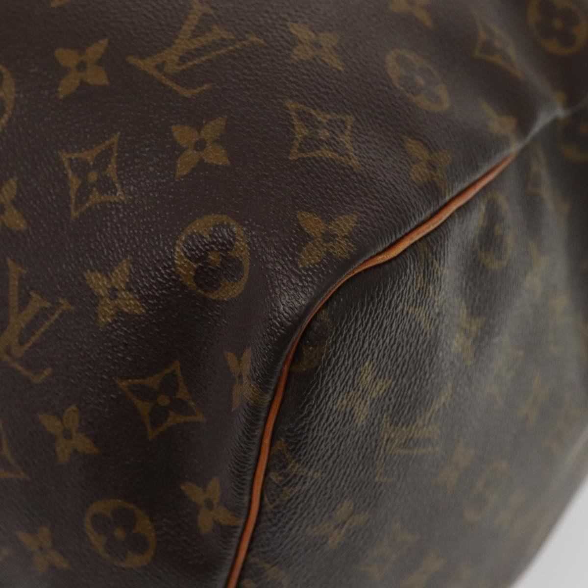 LOUIS VUITTON Monogram Keepall 60 Boston Bag M41422 LV Auth 84971