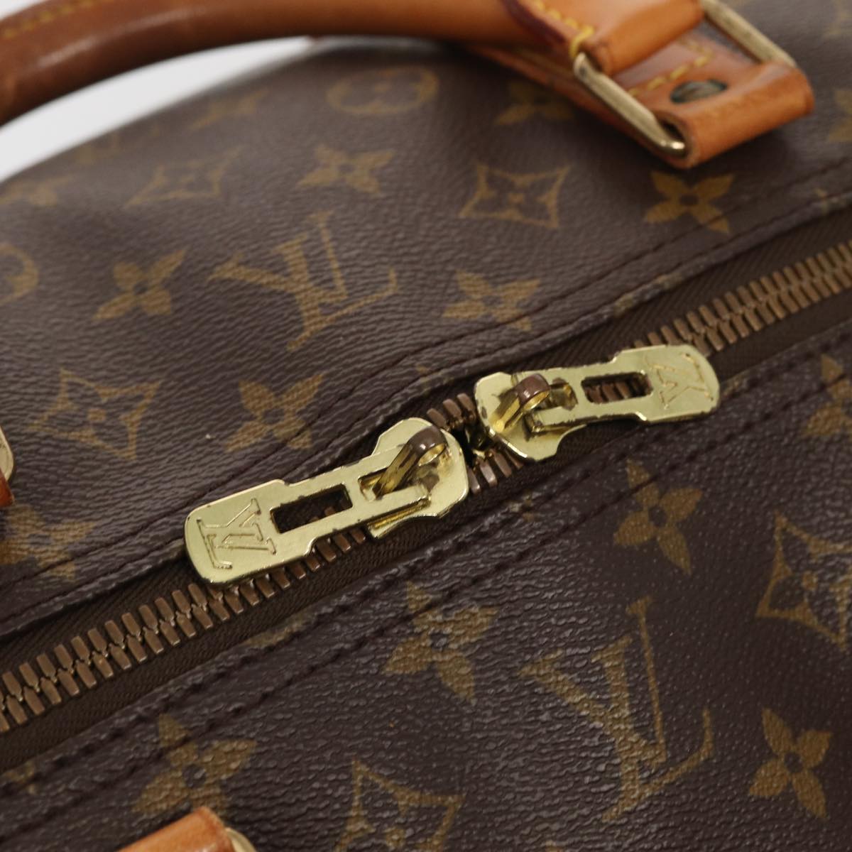 LOUIS VUITTON Monogram Keepall 60 Boston Bag M41422 LV Auth 84971