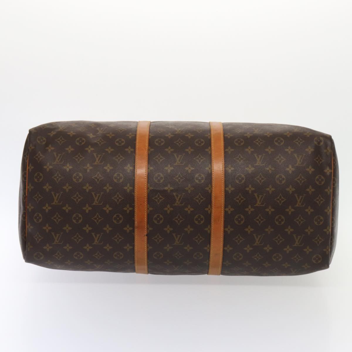LOUIS VUITTON Monogram Keepall 60 Boston Bag M41422 LV Auth 84971