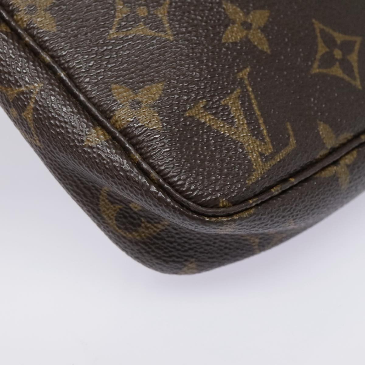 LOUIS VUITTON Monogram Pochette Accessoires Pouch M51980 LV Auth 84984