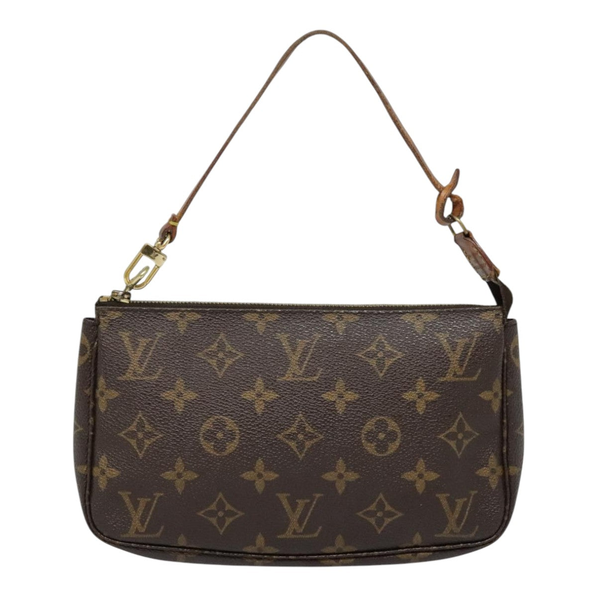 LOUIS VUITTON Monogram Pochette Accessoires Pouch M51980 LV Auth 84984