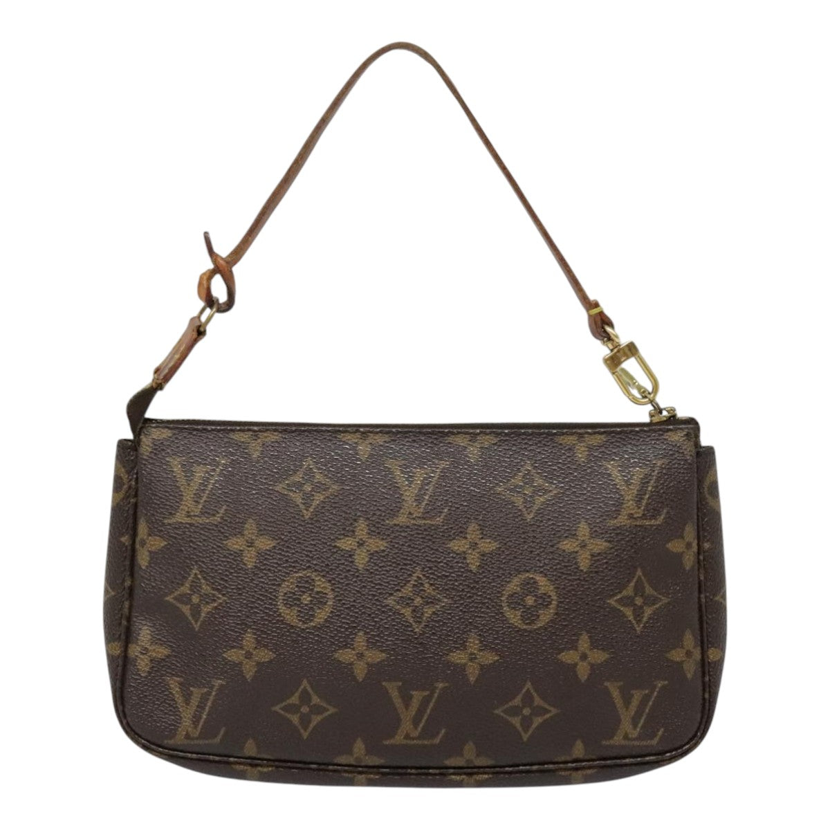 LOUIS VUITTON Monogram Pochette Accessoires Pouch M51980 LV Auth 84984