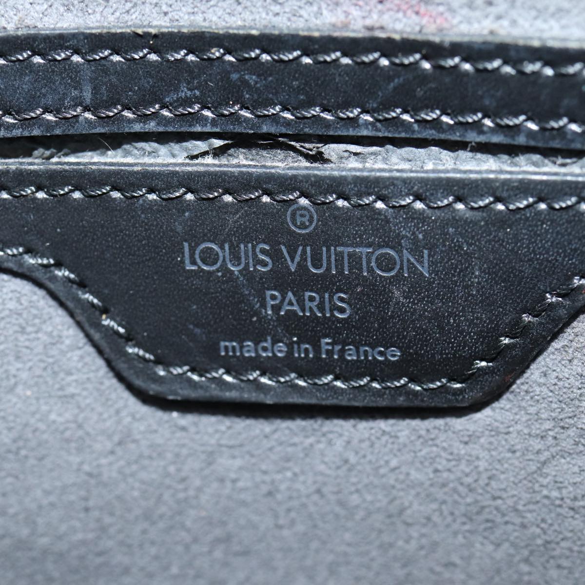 LOUIS VUITTON Epi Mabillon Backpack Black M52232 LV Auth 85013