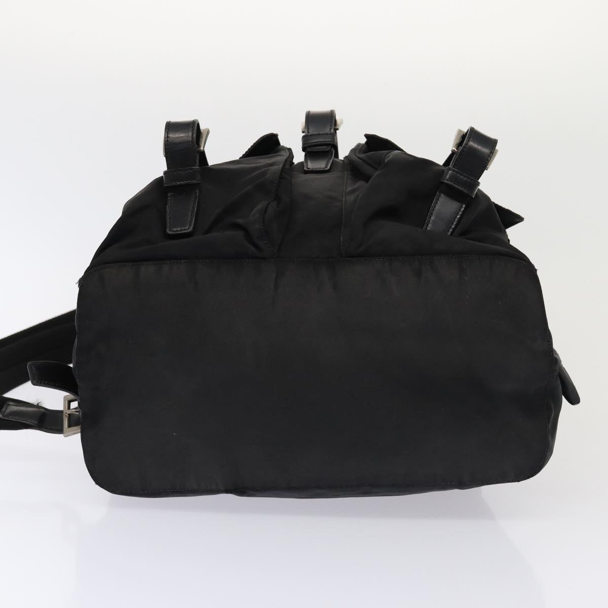 PRADA Backpack Nylon Black Auth 85050