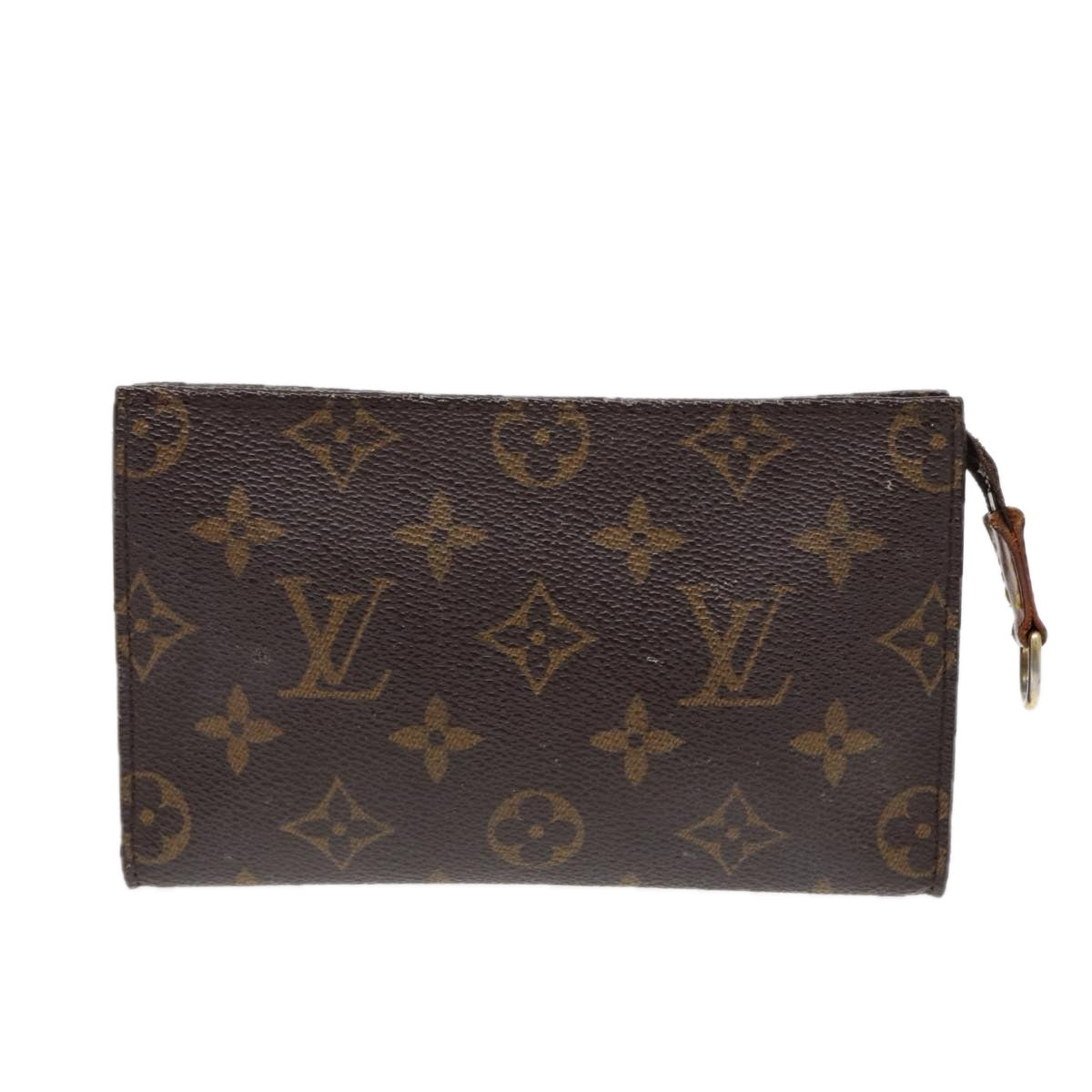 LOUIS VUITTON Monogram Bucket PM Accessory Pouch LV Auth 85074