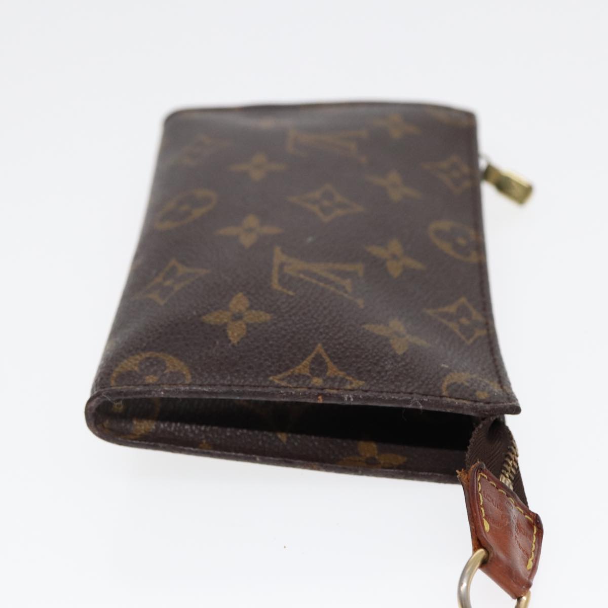 LOUIS VUITTON Monogram Bucket PM Accessory Pouch LV Auth 85074