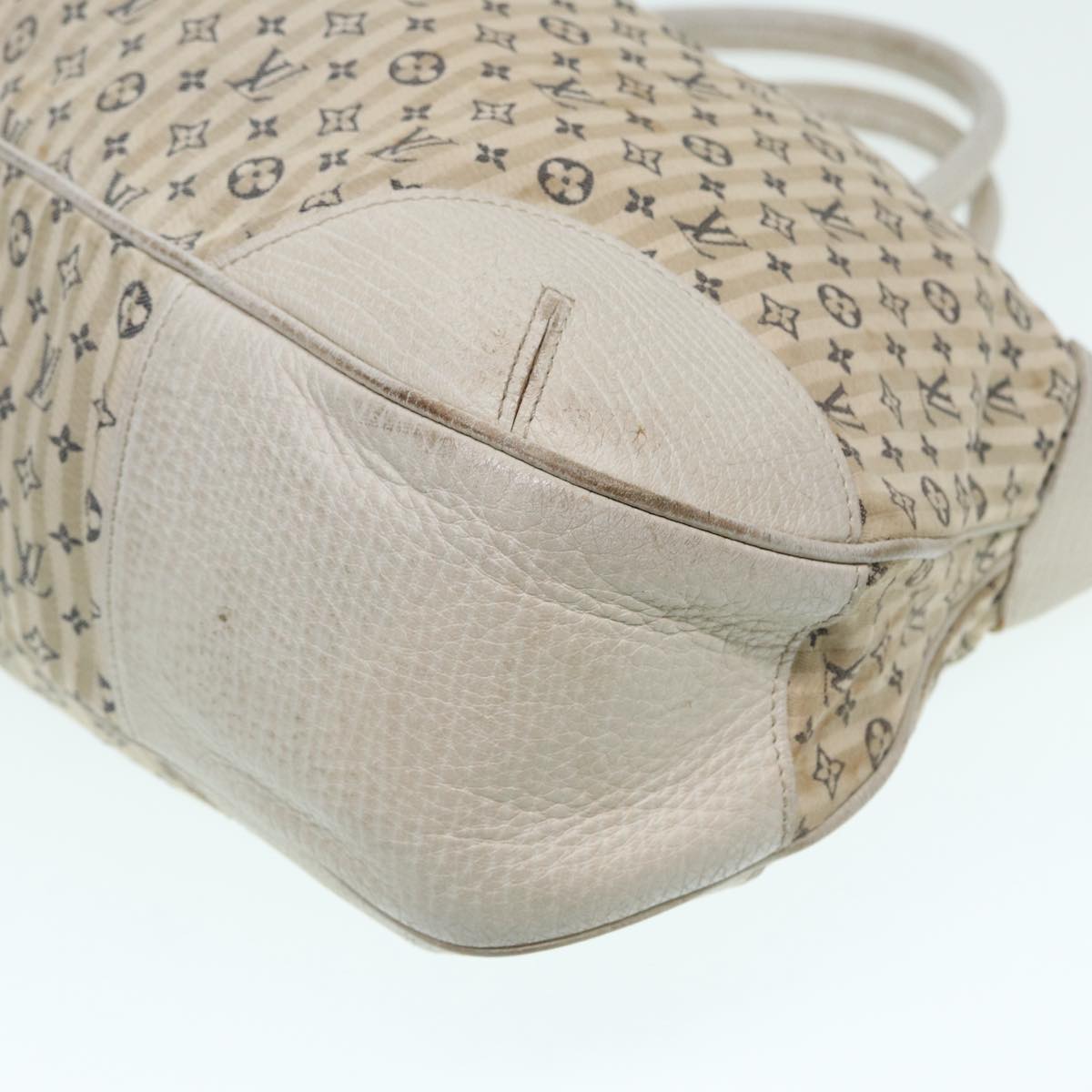 LOUIS VUITTON Monogram Mini Lin Croisette Marina GM Bag 2way M95492 Auth 85081