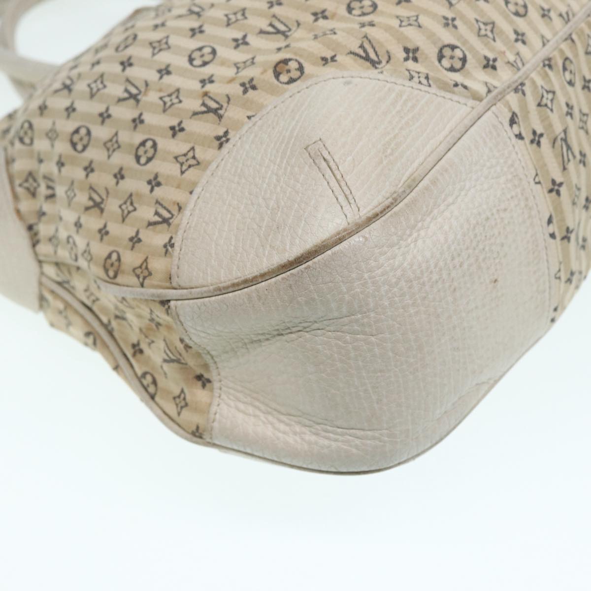 LOUIS VUITTON Monogram Mini Lin Croisette Marina GM Bag 2way M95492 Auth 85081