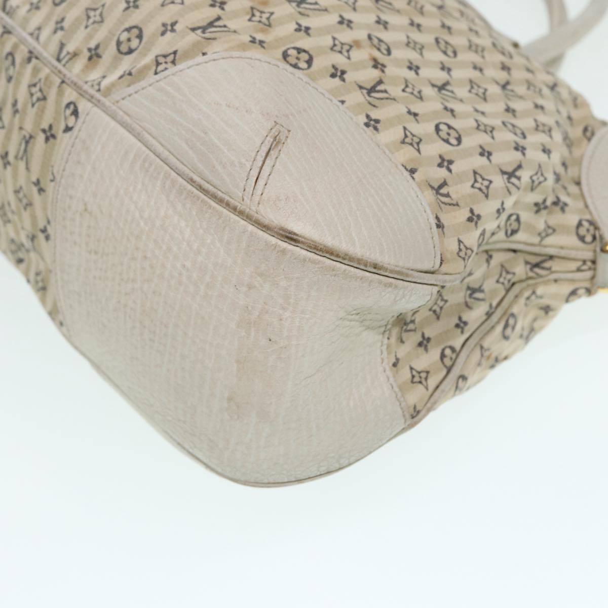 LOUIS VUITTON Monogram Mini Lin Croisette Marina GM Bag 2way M95492 Auth 85081