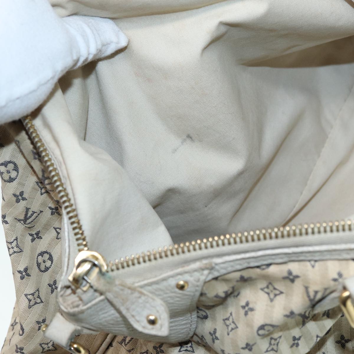 LOUIS VUITTON Monogram Mini Lin Croisette Marina GM Bag 2way M95492 Auth 85081