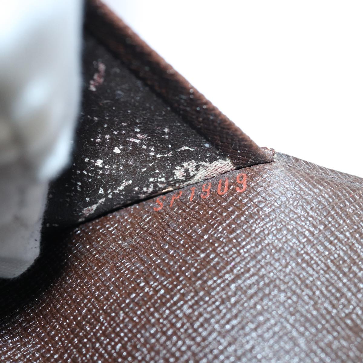 LOUIS VUITTON Damier Ebene Agenda MM Day Planner Cover R20240 LV Auth 85086