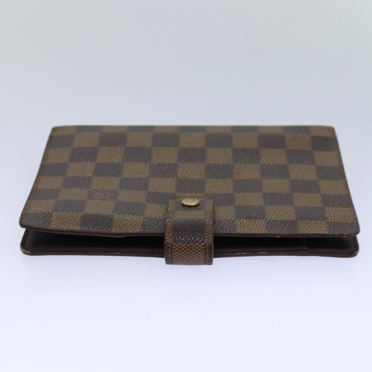 LOUIS VUITTON Damier Ebene Agenda MM Day Planner Cover R20240 LV Auth 85086