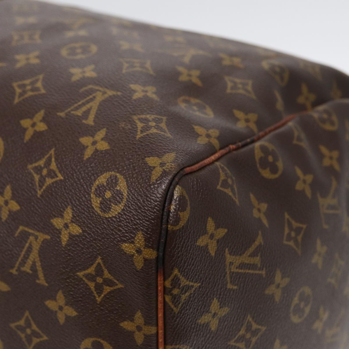 LOUIS VUITTON Monogram Keepall 60 Boston Bag M41422 LV Auth 85116
