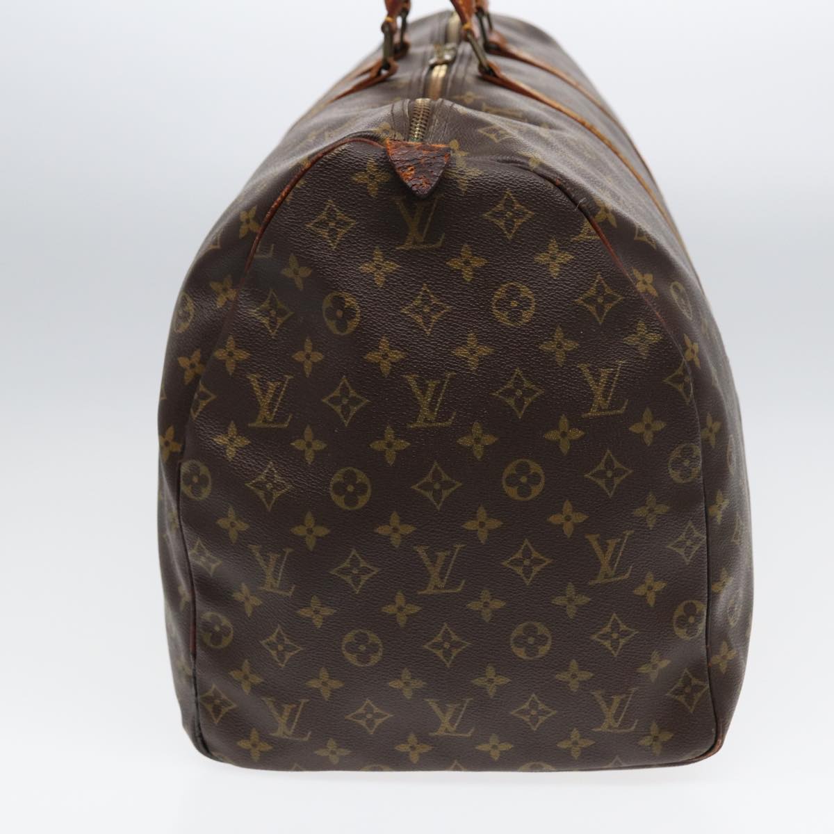 LOUIS VUITTON Monogram Keepall 60 Boston Bag M41422 LV Auth 85116