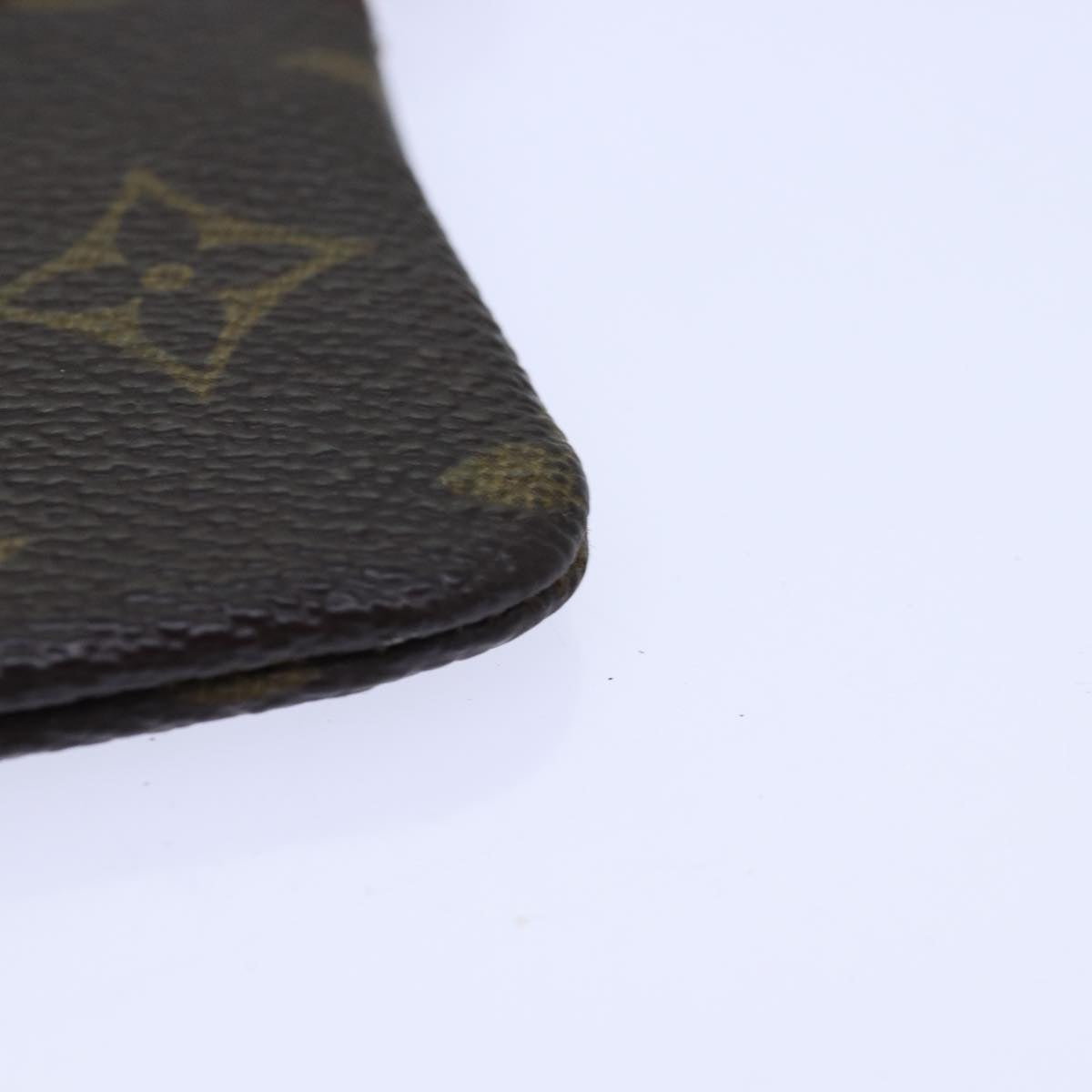 LOUIS VUITTON Monogram Pochette Cles Coin Purse M62650 LV Auth 85158