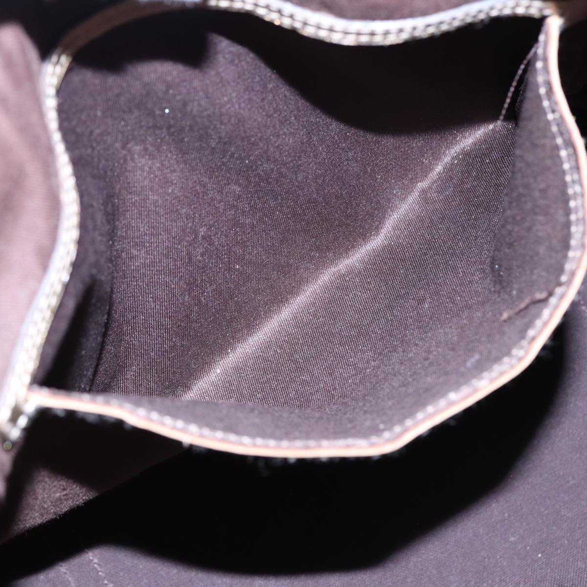 GUCCI GG Crystal Tote Bag Gold Beige 197953 Auth 85182