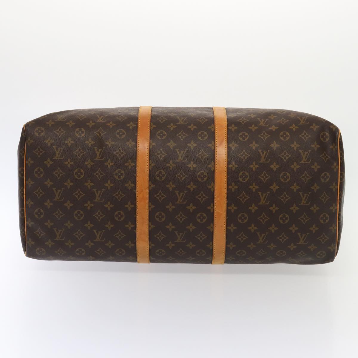 LOUIS VUITTON Monogram Keepall 60 Boston Bag M41422 LV Auth 85275