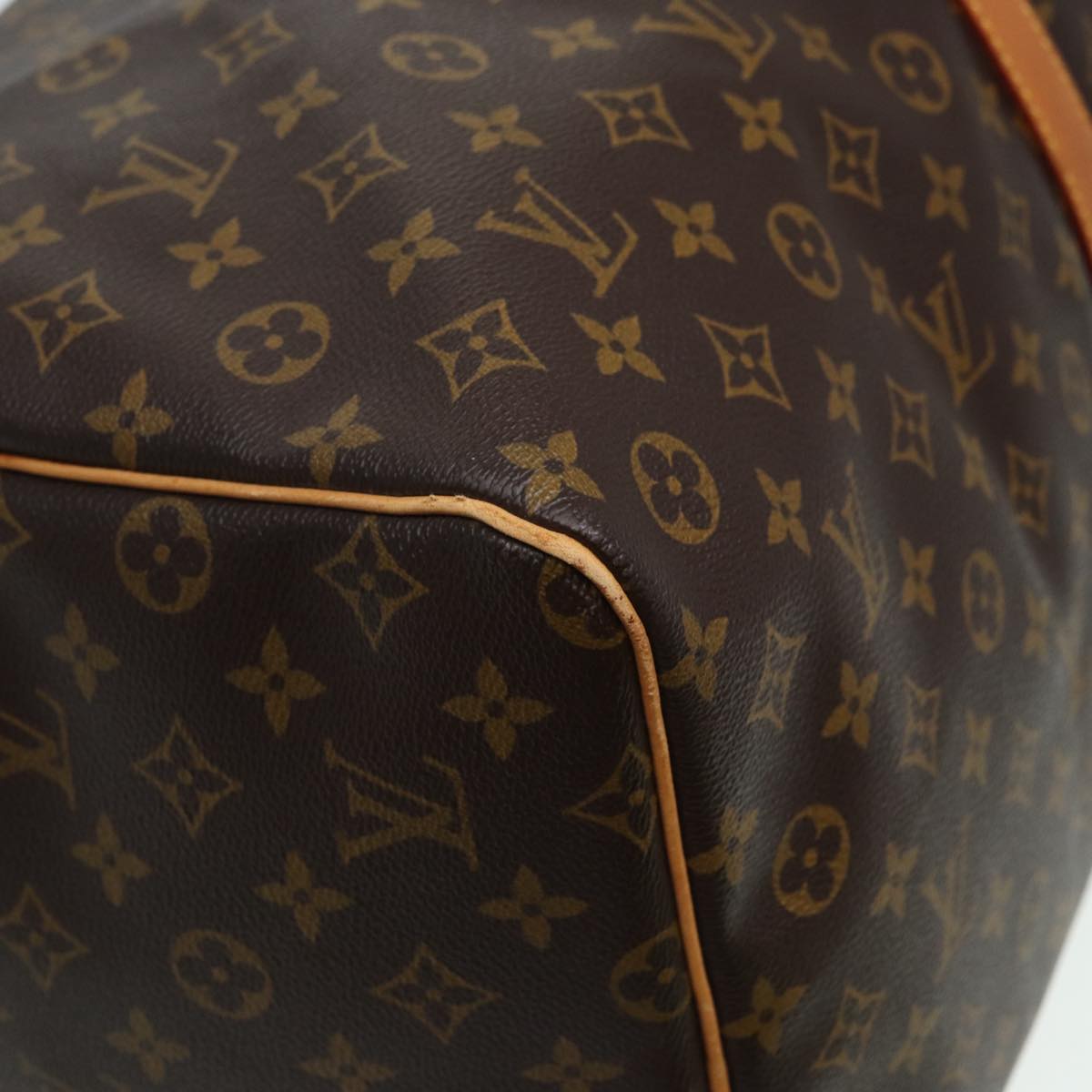 LOUIS VUITTON Monogram Keepall 60 Boston Bag M41422 LV Auth 85278